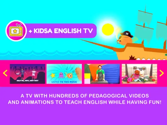 Kidsa English Course android App screenshot 3