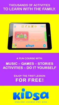 Kidsa English Course android App screenshot 5
